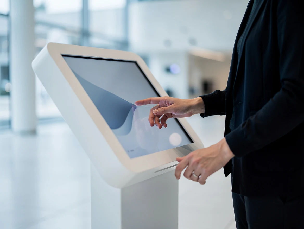 HeyTouch — Des bornes pensées pour vos visiteurs